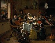 Jan Steen The merry family china oil painting artist